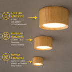 NOVOORA™ Plafoniera LED Moderna 3 Colori