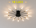 Plafoniera LED Moderna – Camera e Soggiorno (Modello A)