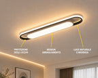 Novoora Plafoniera LED Ultrasottile Dimmerabile con Telecomando