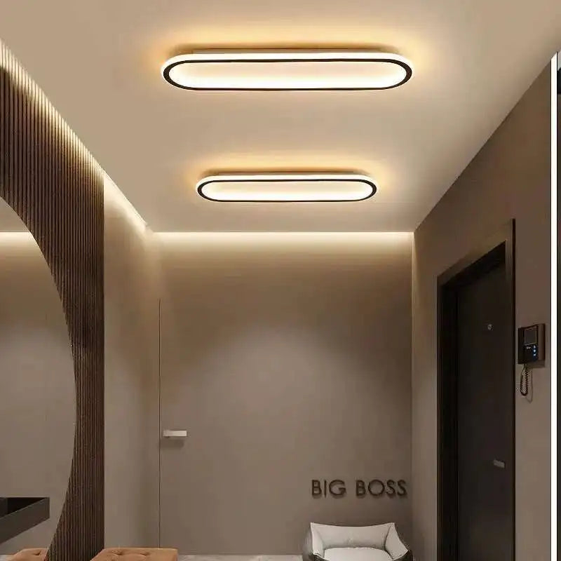 Novoora Plafoniera LED a Barra Lunga Moderna e Minimalista