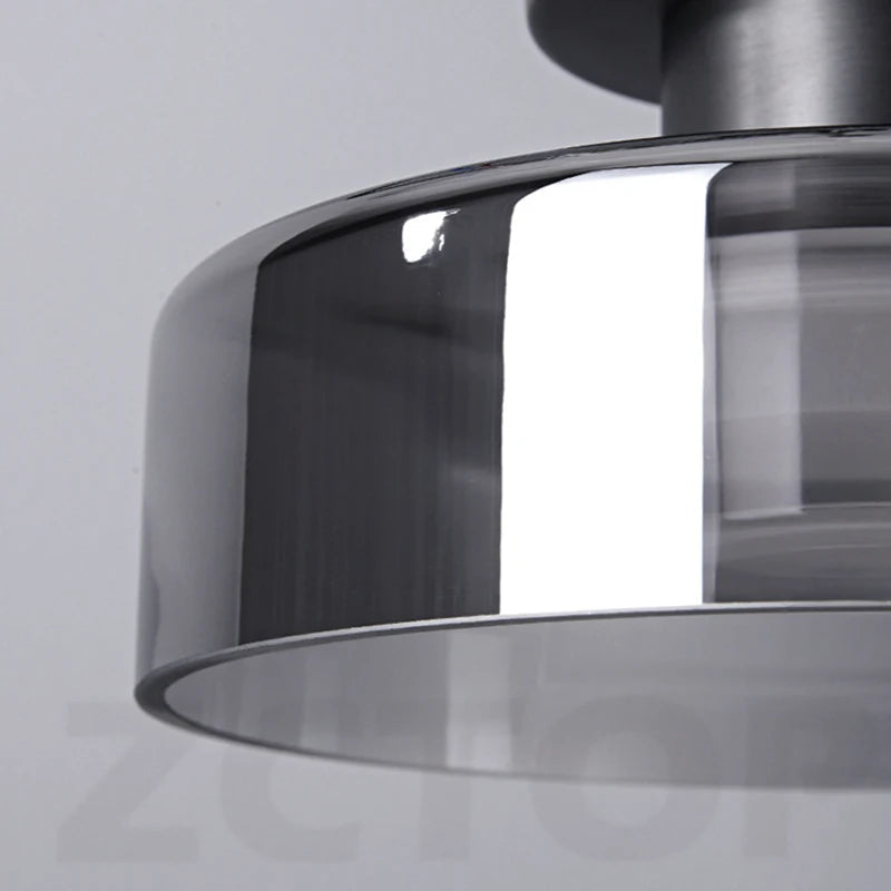 Novoora – Plafoniera LED Vetro Fumé