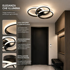 NOVOORA™ Plafoniera LED Moderna – Rotonda & Quadrata
