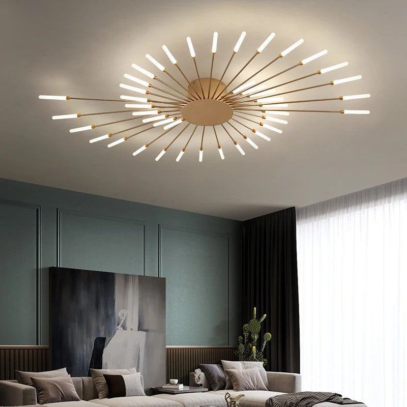 Plafoniera LED Moderna – Camera e Soggiorno (Modello A)